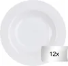Suppenteller - Weiß - Ø 21,5 cm - Bone China - 12er Set Produktbild-Vorschau 1