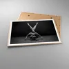 Gerahmtes Poster - Rahmen in heller Eiche - Frau Gymnastik Produktbild-Vorschau 3