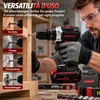 AJIEQAQ Trapano Avvitatore a Percussione 21V, Set 3 in 1 Anteprima dell’immagine prodotto 8