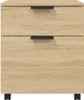 vidaXL Mobiler Aktenschrank mit Rollen Sonoma-Eiche Produktbild-Vorschau 3