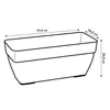 Blumenkasten Elho Vibia Campana Kunststoff 77 x 35 x 33,3 Produktbild-Vorschau 7