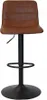Lex E, Hocker, Gestell schwarz, Bezug cognac Produktbild-Vorschau 16