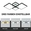 Deckenleuchten, LED, 48W Deckenlampe, 3000-6500K, 3840LM, Produktbild-Vorschau 4