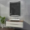 Badspiegel mit LED Beleuchtung und Touch-Schalter - Vilnius Produktbild-Vorschau 2