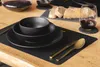 18tlg. Tellerset  / Dinnerset Black London Produktbild-Vorschau 5