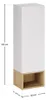 Colonne de rangement OSTER 30cm – meuble suspendu blanc mat Voir les images du produit 3