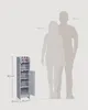 VASAGLE Badezimmerschrank klein, Badschrank schmal, Produktbild-Vorschau 7