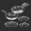 Set de 7 casseroles Rosmarino HexaPro avec couvercles Voir les images du produit 2