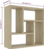 VidaXL 802951, Drewno, Drewno, 40 kg, 451 mm, 160 mm, 451 Podgląd zdjęcia produktu 8