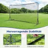 COSTWAY bramka do piłki nożnej dla dzieci, 372,5 x 182,5 cm Podgląd zdjęcia produktu 5