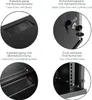 Serverschrank 10 Zoll, 6 HE, HMF Netzwerkschrank 31,2 x 30 Produktbild-Vorschau 3