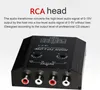 12V 4-kanálový -audio impedancia -vysoký na nízky RCA Náhľad obrázku produktu 4