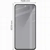 2x Gehärtetes Glas mit Privatschutzfilter für Galaxy M35 5G Produktbild-Vorschau 2