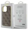 Guess, Schutzhülle iPhone 15 Pro Max mit 4G Muster, Braun Produktbild-Vorschau 8