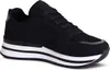 topschuhe24 2693 Damen Plateau Sneaker Glitzer Halbschuhe , Produktbild-Vorschau 3