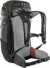 A black backpack shown from the back, highlighting its straps and mesh back panel. Anteprima dell’immagine prodotto
