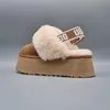 Pantofole Del Marchio Ugg Del Modello Funkette Marrone Anteprima dell’immagine prodotto 25