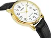 Męski zegarek Casio MTPV002GL-7B2 Gold Leather Japanese Podgląd zdjęcia produktu 12