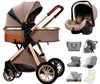 Luxus Multifunktionale 3-in-1 Kombi-Kinderwagen – Produktbild-Vorschau 1
