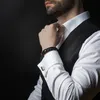 SERASAR | Herrenarmband [Spirit] mit Edelstahlringen für Produktbild-Vorschau 4