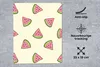 MuchoWow® Mauspad Mousepad Design - Muster - Wassermelone Produktbild-Vorschau 3