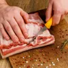 Fleischermesser Set 8-teilig aus Edelstahl mit Magnetleiste Produktbild-Vorschau 7
