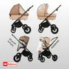 BabyLux® Kombinovaný Kočárek 3v1 ROSSO, Béžová, Sada Náhled obrázku produktu 9