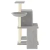vidaXL Graffiatoio in sisal Grigio chiaro 96,5 cm Anteprima dell’immagine prodotto 4