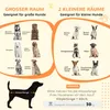 PawHut hondenkooi, hondenverblijf, huisdierenkooi met twee Productafbeelding-voorbeeld 8