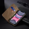 iPhone 11 Pouzdro, Kožené Peněženkové Pouzdro s Magnetickým Náhled obrázku produktu 5
