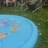 Kruzzel 23138 Kinderzwembadje voor in de tuin met fontein, Productafbeelding-voorbeeld 2