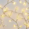 LED vánoční nano řetěz – ježek, 2,4 m, 3x AA, vnitřní, teplá bílá, časovač Náhled obrázku produktu