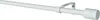 Gardinenstangen Set ausziehbar Zylinder weiß 200-300 cm Ø Produktbild-Vorschau 4