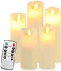 Izrielar LED Kerzen 10er Set Echtwachs Flackernd Produktbild-Vorschau 8