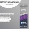 Schnürsenkel Blue Sports Titanium Pro gewachst lila Produktbild-Vorschau 2