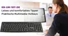 gembird Multimedia-Tastatur US-Layout schwarz Voir les images du produit 3
