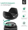 CELLONIC Gegenlichtblende kompatibel mit Ø 55mm - Produktbild-Vorschau 3