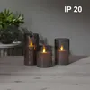 Świeca Led woskowa szklana M-TWINKLE czarna 10cm ruchomy Podgląd zdjęcia produktu 12