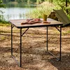 Vilde | Campingtisch Klappbar - 80x60x70 cm - Aluminium Produktbild-Vorschau 2