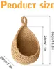 Závěsný koš na ovoce do kuchyně, boho styl, tkaný koš na Náhled obrázku produktu 4