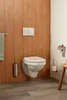 Haceka Kosmos toiletrolhouder met klep 14,3x5x12,9cm chroom Produktbild-Vorschau 2