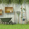 Relaxdays Dekoleiter, 150 cm hoch, Holzleiter Garten, 4 Produktbild-Vorschau 2