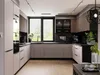 Hochschrank für Backofen und Mikrowelle  Arona Cashmere 60 Produktbild-Vorschau 4