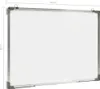 A white whiteboard with a gray frame, shown from a slight angle. Produktbild-Vorschau