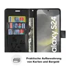 Hülle für Samsung Galaxy S24 Handyhülle Handy Tasche Wallet Produktbild-Vorschau 4