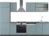 Küchenzeile Vicco R-Line Blau-Grau/Anthrazit 300 cm ohne Produktbild-Vorschau 1