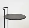 LOFT42 Jimmy Beistelltisch - Metall - Schwarz -35x35x66 Produktbild-Vorschau 2