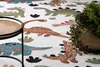Tapis FUN Dino pour enfants Dinosaures crème multicolore Voir les images du produit 5