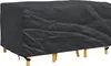 vidaXL Möbelbezug Uni Schwarz 160 x 100 x 70 cm 210D Produktbild-Vorschau 3
