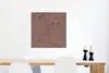 MuchoWow® Poster Muster - Rosa - Bronze - Luxus 50x50 cm - Produktbild-Vorschau 5
